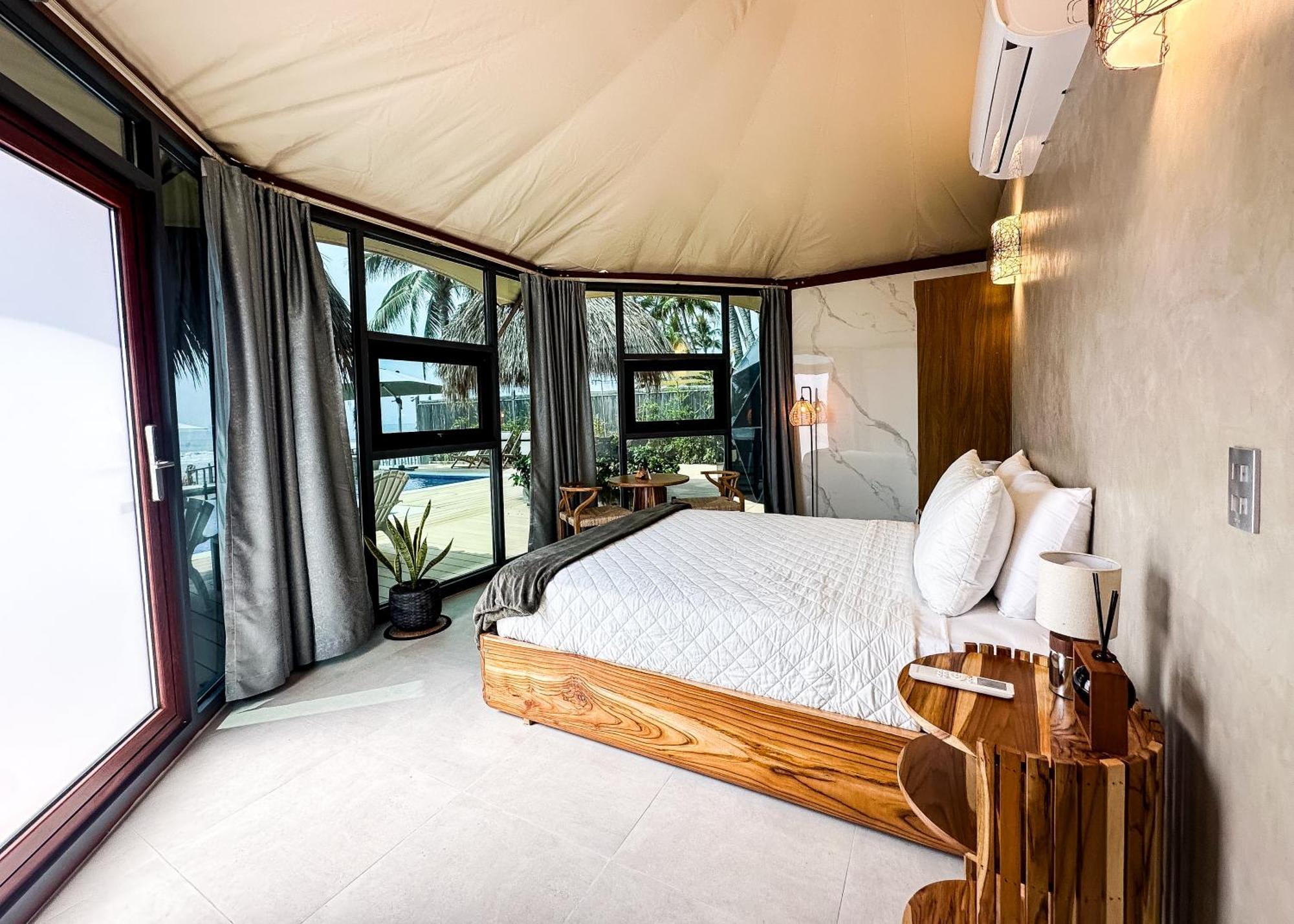 אל זונטה Almare Zonte - Beachfront Glamping Hotel מראה חיצוני תמונה